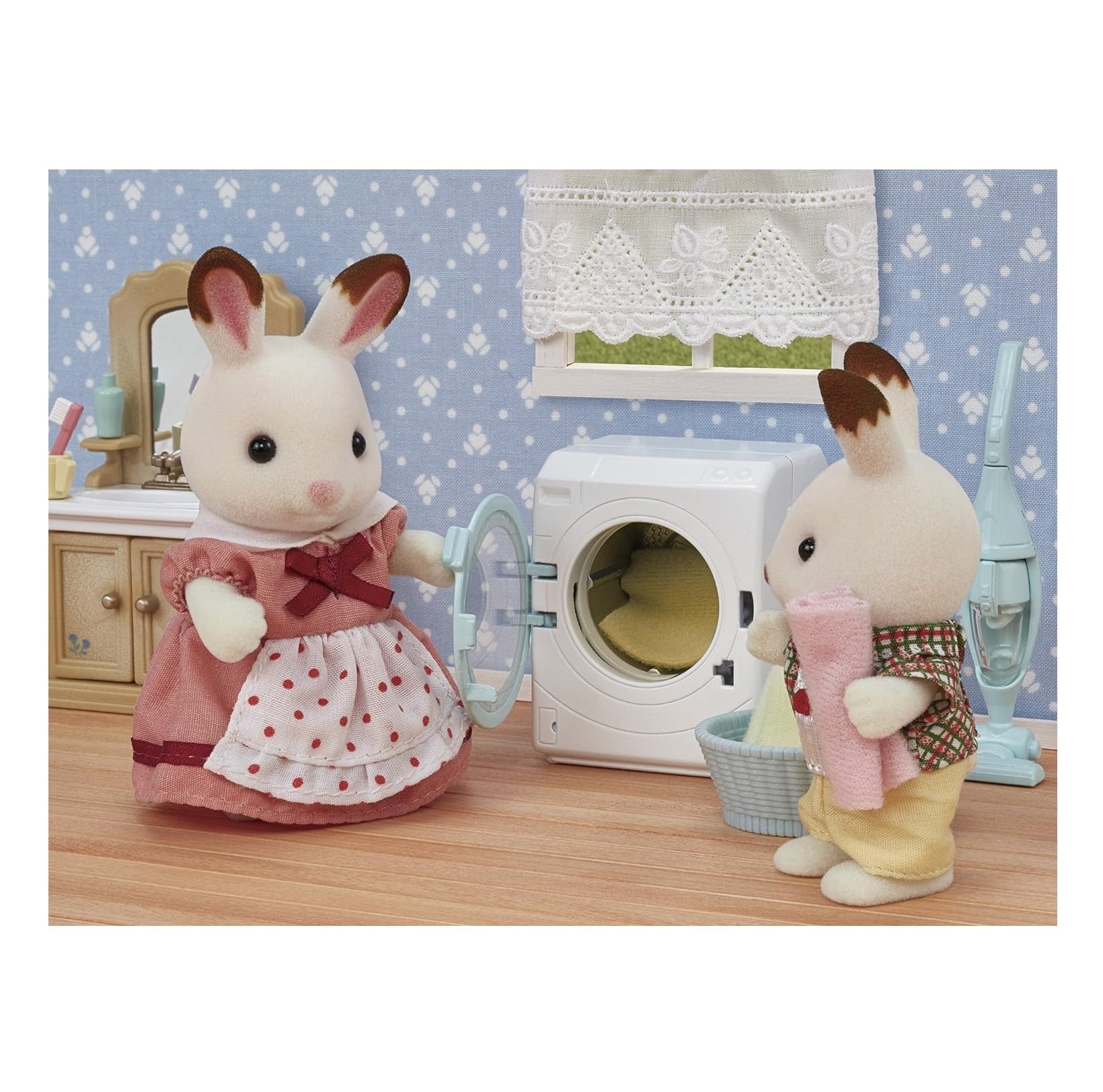 LAVANDORA ASPIRADORA 5445 SYLVANIAN FAMILIES JUGUETE - 4