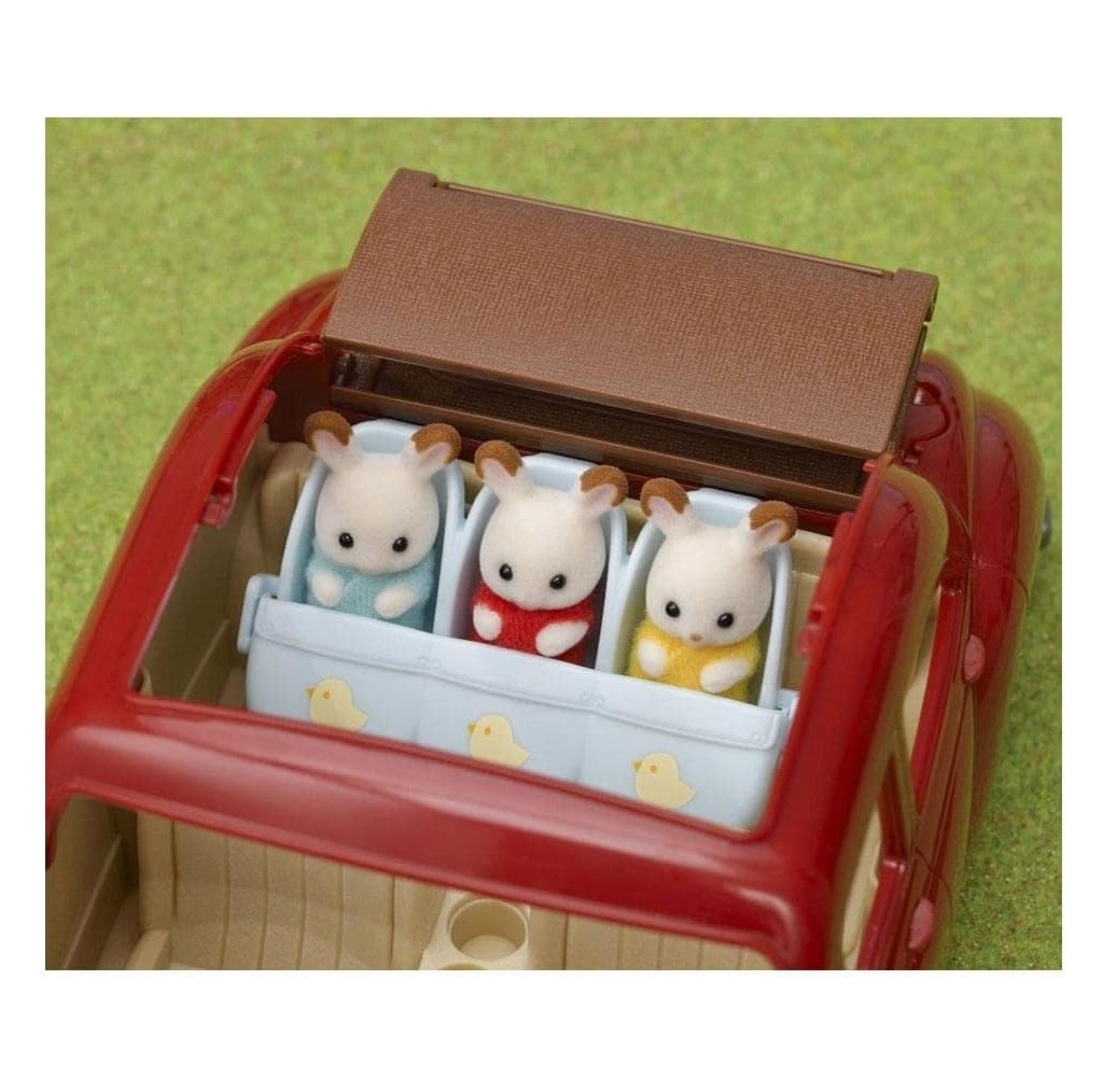 TRIPLETS STROLLER 5533 SYLVANIAN FAMILIES CARRITO TRILLIZOS - 3