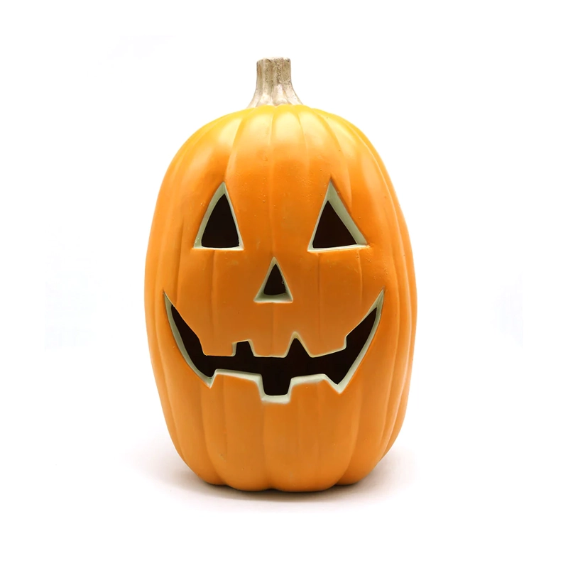 CALABAZA 40X29CM CON LUZ LED FRANK&MORTIS HALLOWEEN - 1