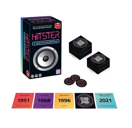 HITSTER ORIGINAL JUEGO DE MESA GRANDES EXITOS MUSICALES - 1