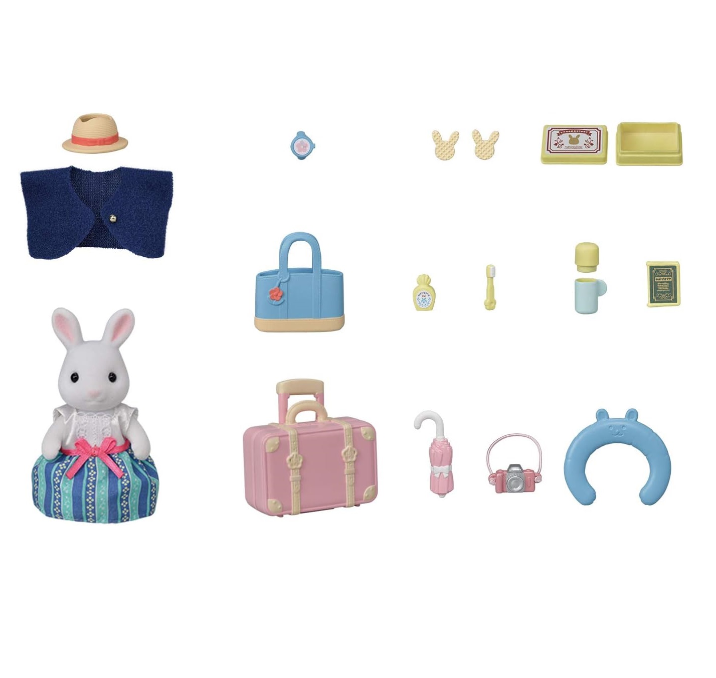 FIGURA COLECCIONABLE SYLVANIAN FAMILIES SET VIAJE MAMÁ CONEJO 5641 - 4