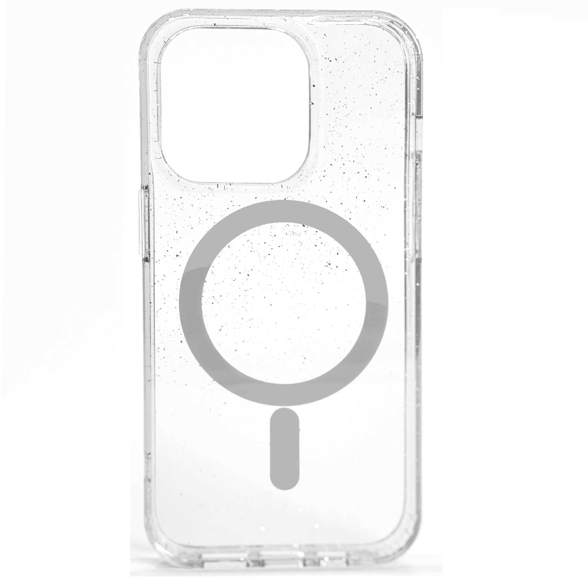 CARCASA TRANSPARENTE BRILLO IPHONE 15 PRO MAX MAGSAFE ANTIBACTERIAL BACT - 1