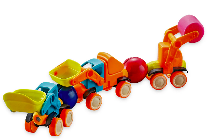 VEHICULO MAGNE TICO PARA CONSTRUIR 52 PCS - 1