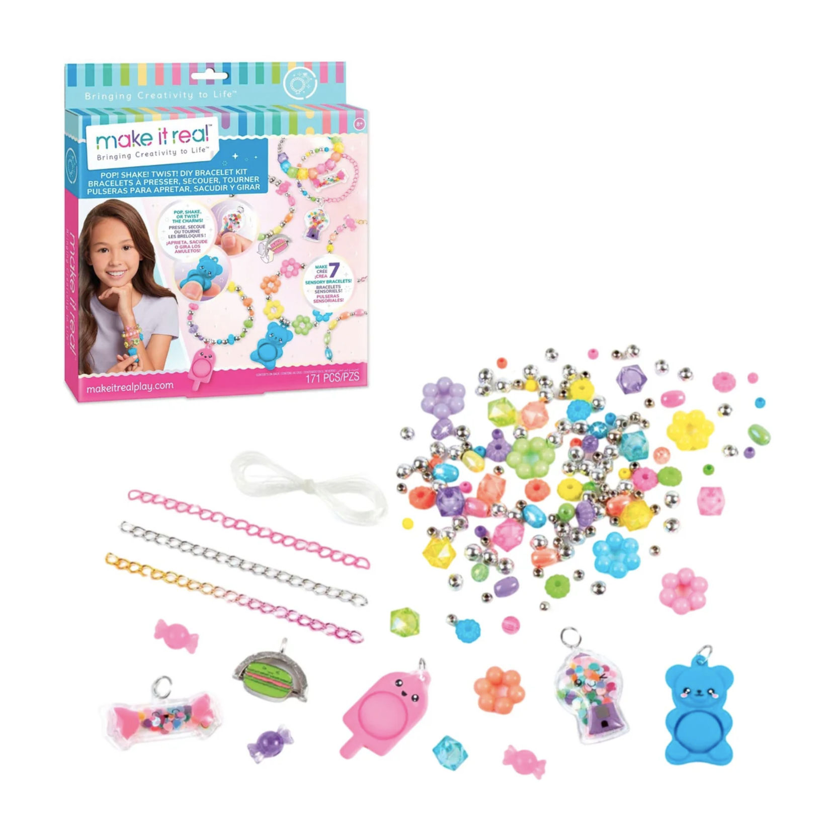 KIT PARA CREAR PULSERAS ¡POP! SHAKE! MAKE IT REAL - 2