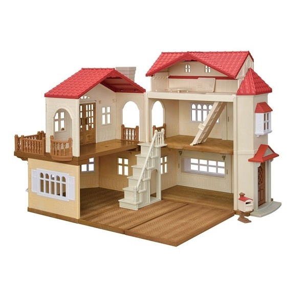 CASA CON LUCES Y ATICO SECRETO SYLVANIAN FAMILIES 5708 - 1