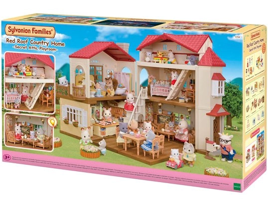 CASA CON LUCES Y ATICO SECRETO SYLVANIAN FAMILIES 5708 - 3