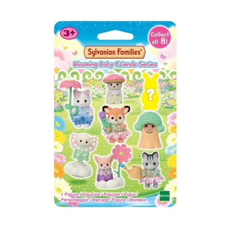 SYLVANIAN FAMILIES BOLSAS SORPRESA FLORES BEBE S TERNURINES - 1