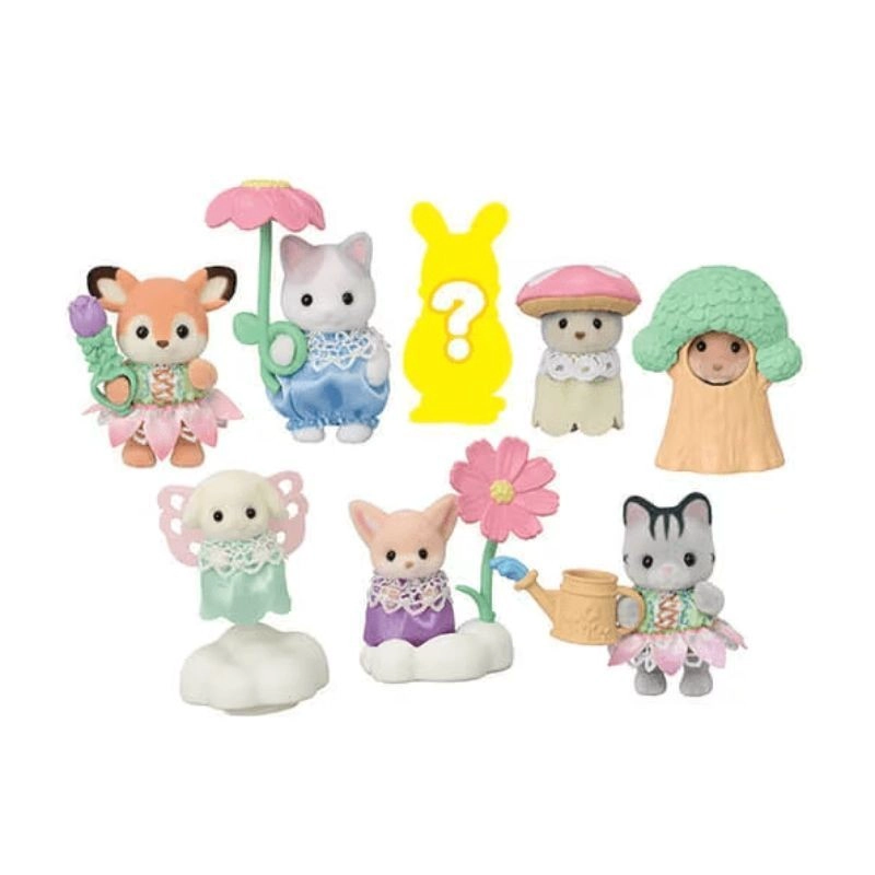 SYLVANIAN FAMILIES BOLSAS SORPRESA FLORES BEBE S TERNURINES - 2