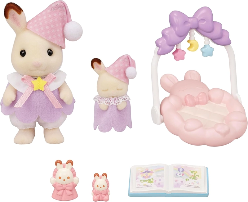 SYLVANIAN FAMILIES SET HORA DE DORMIR JUGUETE TERNURINES - 2
