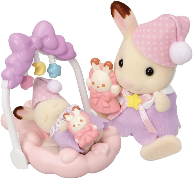 SYLVANIAN FAMILIES SET HORA DE DORMIR JUGUETE TERNURINES - 3