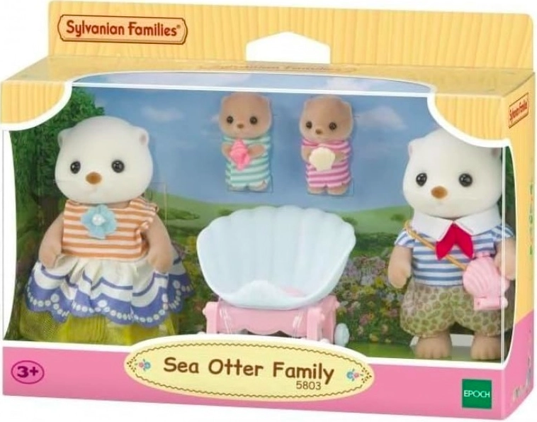 SYLVANIAN FAMILIES FAMILIA DE NUTRIAS MARINAS - 1