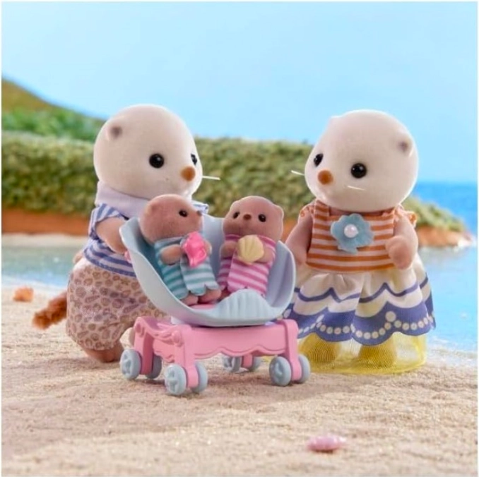 SYLVANIAN FAMILIES FAMILIA DE NUTRIAS MARINAS - 3