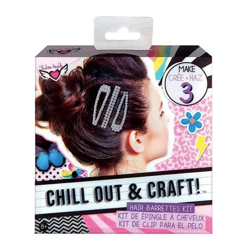 KIT PINCHES PARA EL PELO CREA Y DECORA PINZA FASHION ANGELS - 1
