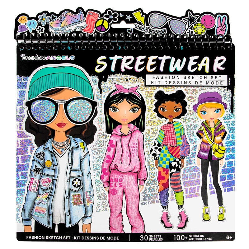 CUADERNO LIBRETA DISEÑAR MODA STREETWEAR FASHION ANGELS - 4