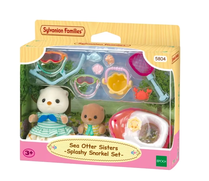 SYLVANIAN FAMILIES 5804 HERMANAS NUTRIA JUGUETE - 1