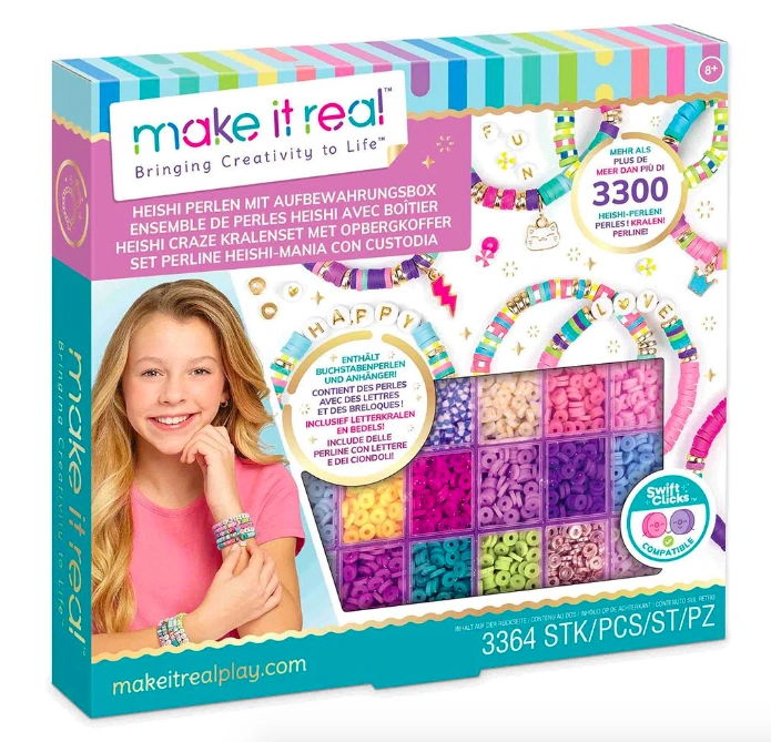 SET PARA ARMAR PULSERAS HEISHI BEAD SET MAKE IT REAL