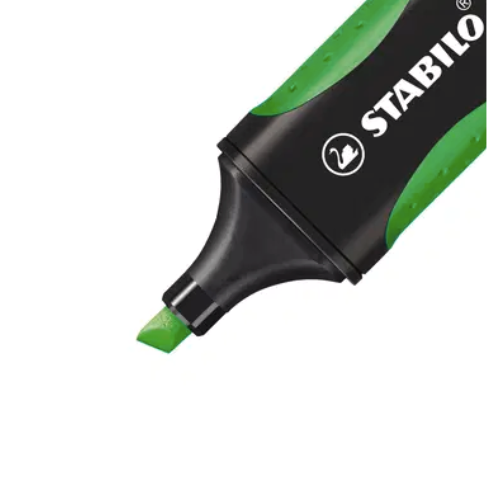 SET 4 MARCADORES FLUORECENTES DESTACADOR STABILO GREEN BOSS - 1