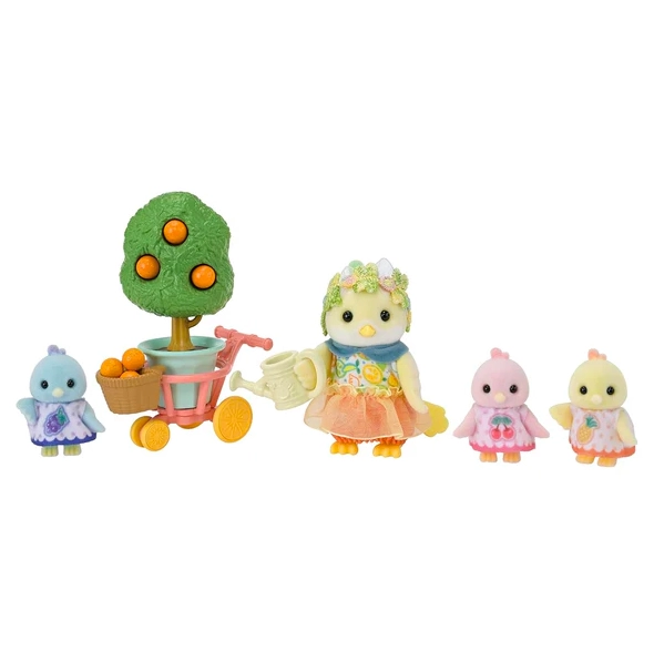 FAMILIA PAJARO CITRICO 5860 JUGUETE SYLVANIAN FAMILIES - 2
