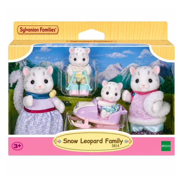 FAMILIA LEOPARDO DE LAS NIEVES SYLVANIAN FAMILIES - 1