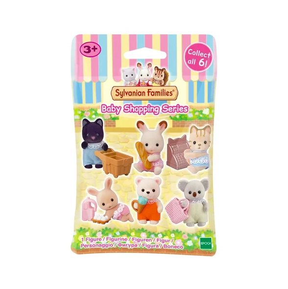 BOLSA SORPRESA BEBE S 5794 VA DE COMPRAS SYLVANIAN FAMILIES - 1