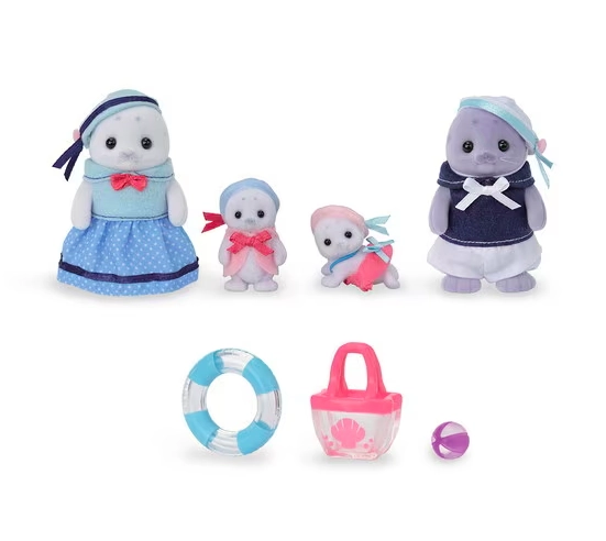 SYLVANIAN FAMILIES FAMILIA DE FOCAS 5759 JUGUETE - 2