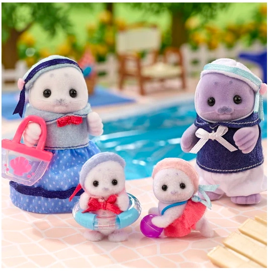 SYLVANIAN FAMILIES FAMILIA DE FOCAS 5759 JUGUETE - 5