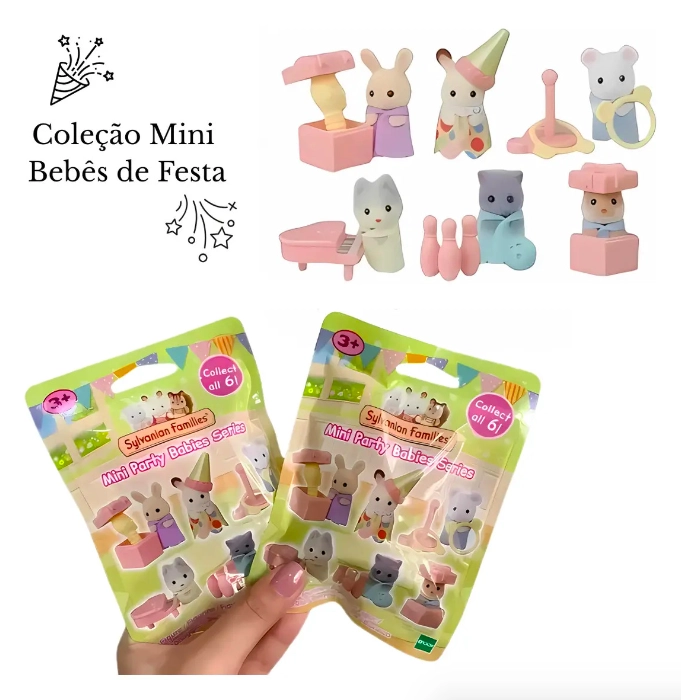 SYLVANIAN FAMILIES BOLSA SORPRESA MINI FIESTA - 3