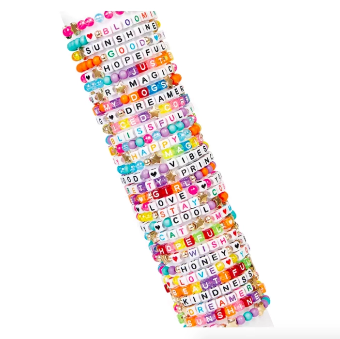 SET HACER PULSERAS ALFABETO NIÑAS/OS MAKE IT REAL - 4