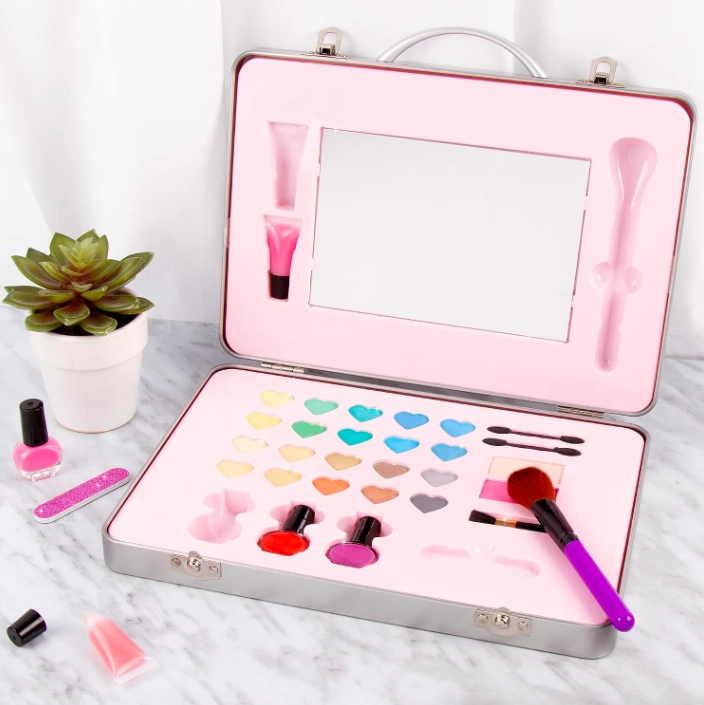 SET DE MAQUILLAJE JUEGO ESTUCHE DE METAL MAKE IT REAL - 3