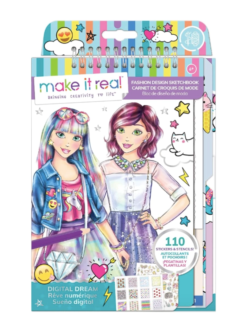LIBRETA PORTAFOLIO DIBUJOS DIGITAL DREAM MAKE IT REAL - 1