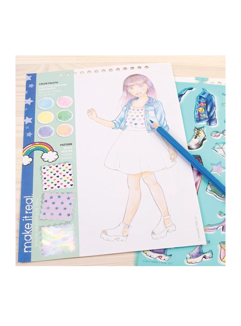 LIBRETA PORTAFOLIO DIBUJOS DIGITAL DREAM MAKE IT REAL - 2