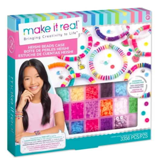 SET DE FABRICACION PULSERAS HEISHI BEADS NINA MAKE IT REAL
