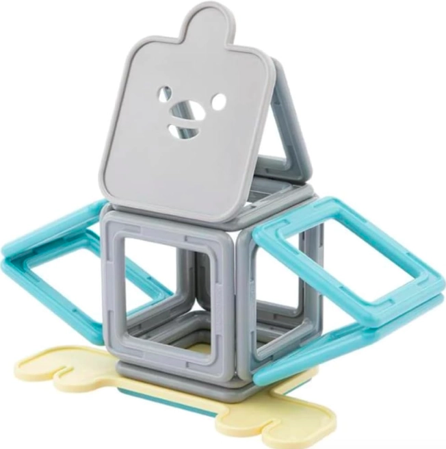 BLOQUES MAGNETICOS MINI ANIMALES 41 PIEZAS JUGUETE - 3