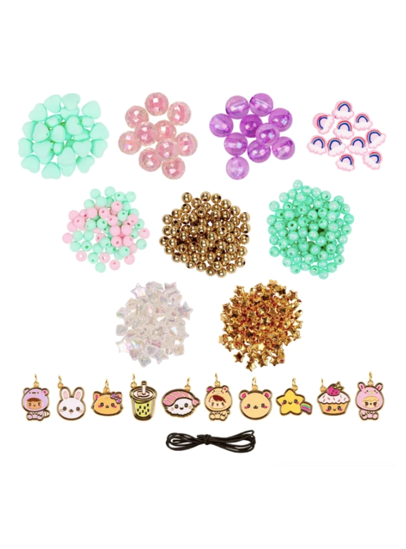 SET PARA ARMAR PULSERAS KAWAII CUTIES BRAZALETES FASHION ANGELS - 2