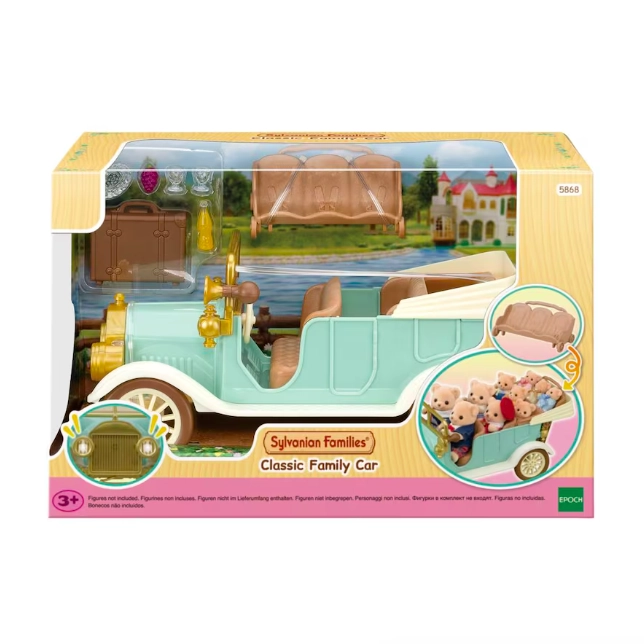SYLVANIAN FAMILIES AUTO FAMILIAR JUGUETE - 1