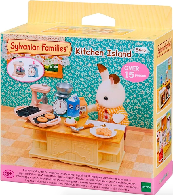 SYLVANIAN FAMILIES SET ISLA DE COCINA 5442 TERNURINES - 1