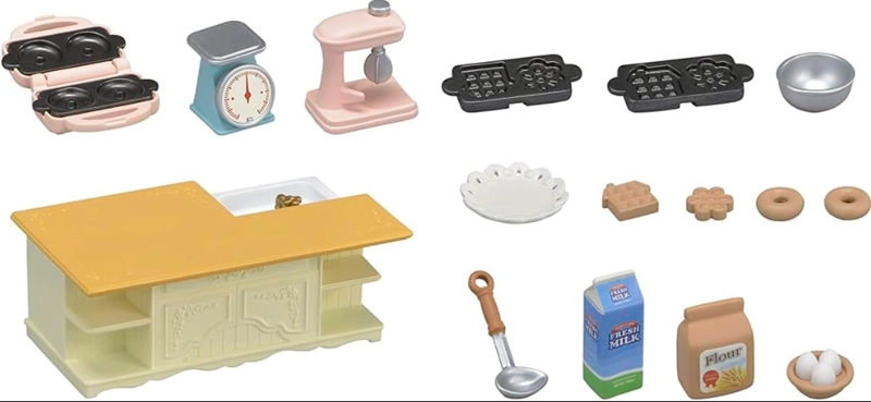 SYLVANIAN FAMILIES SET ISLA DE COCINA 5442 TERNURINES - 2