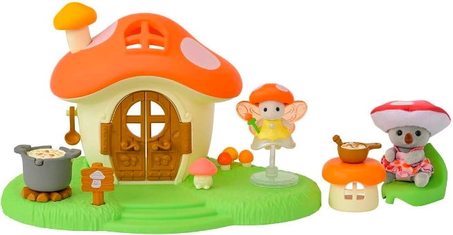 SYLVANIAN FAMILIES CASA HONGO BEBE  Y HADA TERNURINES - 2