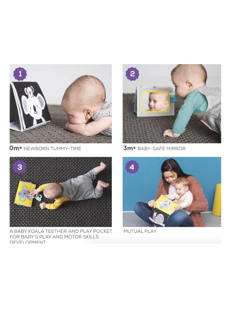 LIBRO TIEMPO BOCA ABAJO PARA BEBE S DIDACTICO TAF - 3