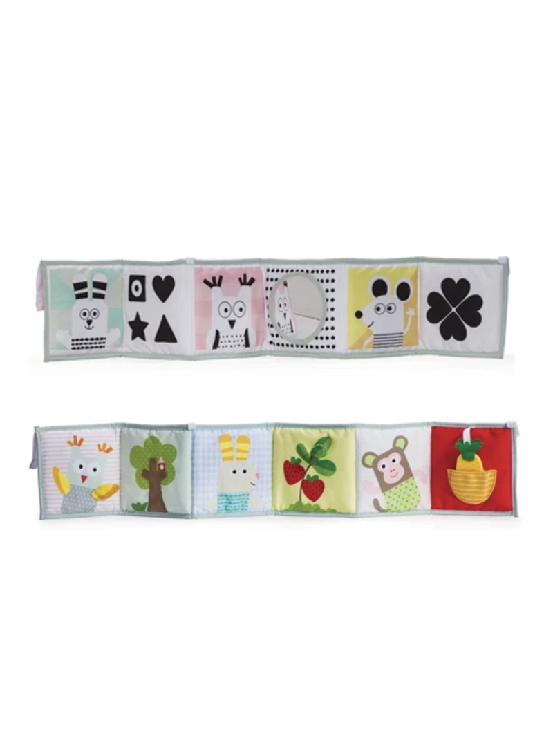 LIBRO DE ACTIVIDADES BEBE 3 EN 1 DIDACTICO SENSORIAL TAF - 1