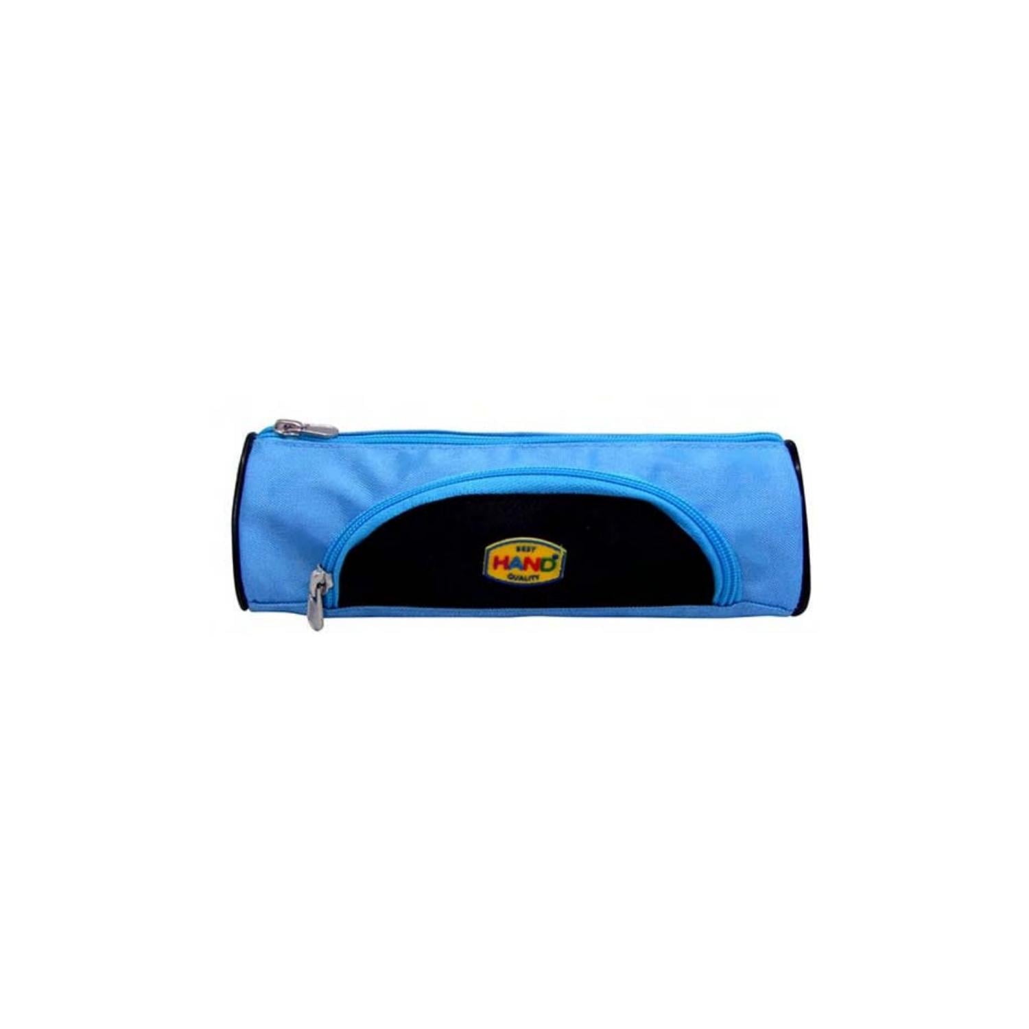 ESTUCHE PARA LÁPICES PUNTOSTORE 21X7CMS AZUL CON NEGRO - 1