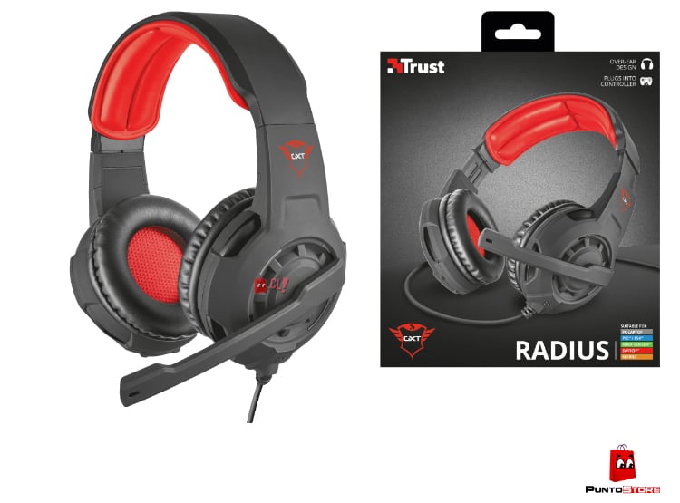 AUDÍFONOS GAMER TRUST HEADSET GXT 310 RADIUS MULTIPLATAFORMA PS - 3