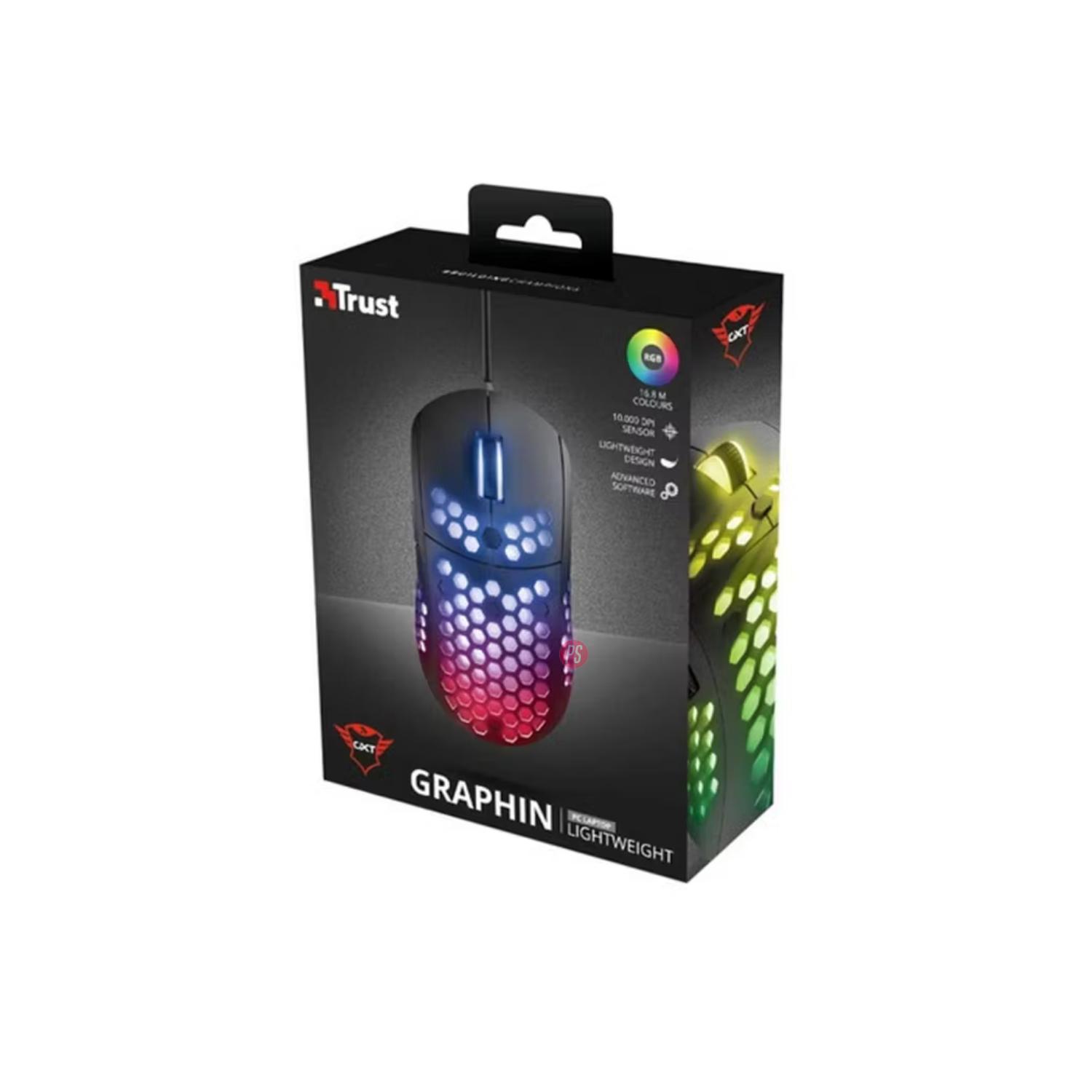 MOUSE GAMER RGB 10000DPI GXT 960 GRAPHIN - PS - 6