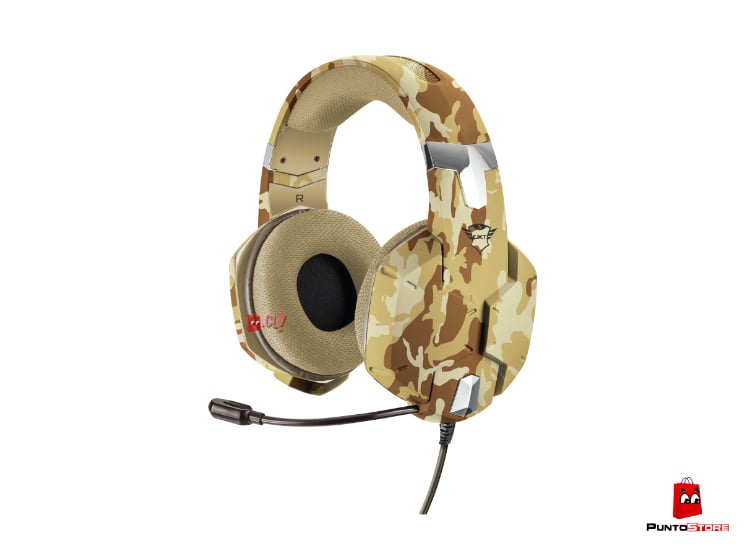 AUDÍFONOS GAMER TRUST HEADSET GXT 322D CARUS MULTIPLATAFORMA PS - 1