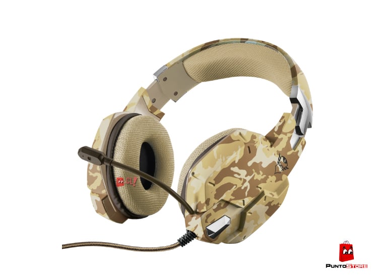 AUDÍFONOS GAMER TRUST HEADSET GXT 322D CARUS MULTIPLATAFORMA PS - 3