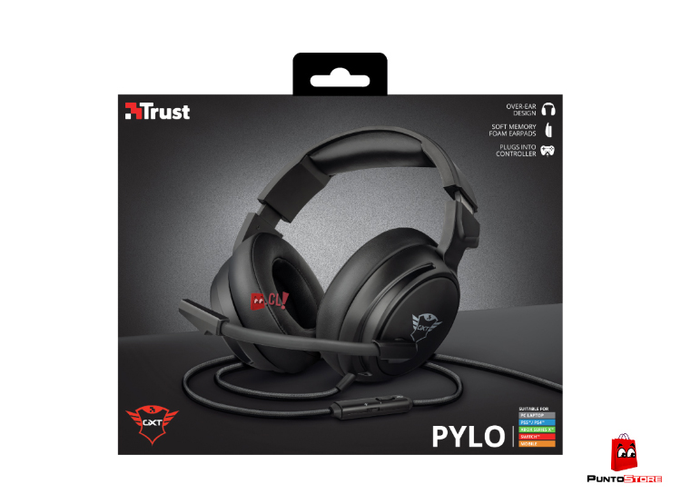AUDÍFONOS GAMER TRUST HEADSET GXT 433 PYLO MULTIPLATAFORMA PS - 4