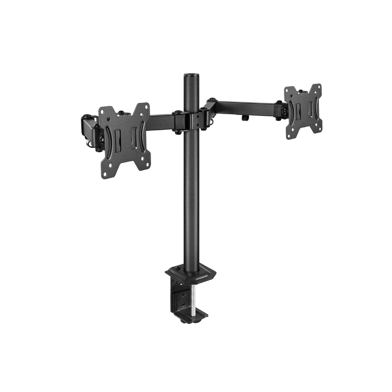 SOPORTE TECNOLAB DOBLE MONITOR ESCRITORIO 13 A 27 PULGADAS PS