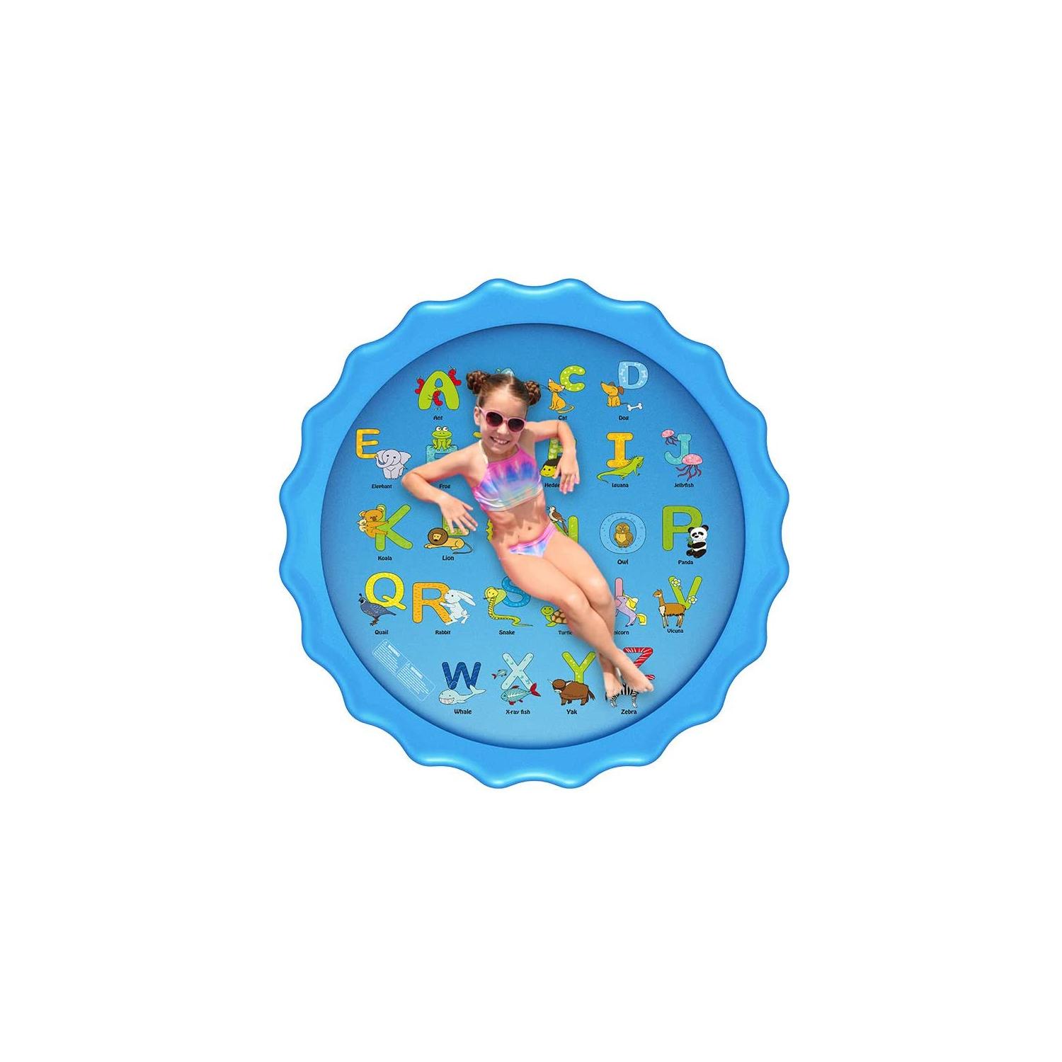ALFOMBRA PISCINA CHORROS DE AGUA 167CMS LETRAS - PS - 2