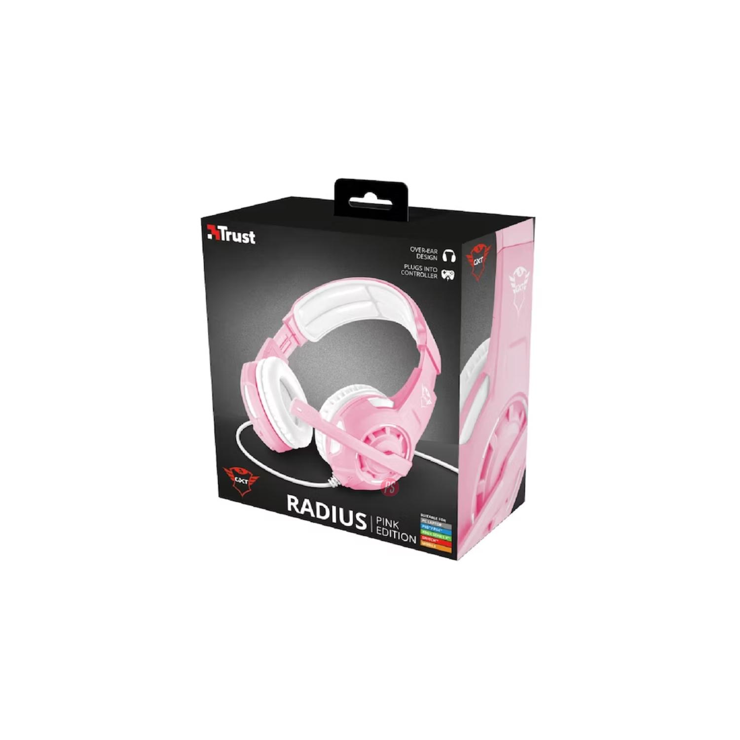 AUDÍFONOS GAMER TRUST HEADSET GXT 310P RADIUS MULTIPLATAFORMA PS - 7