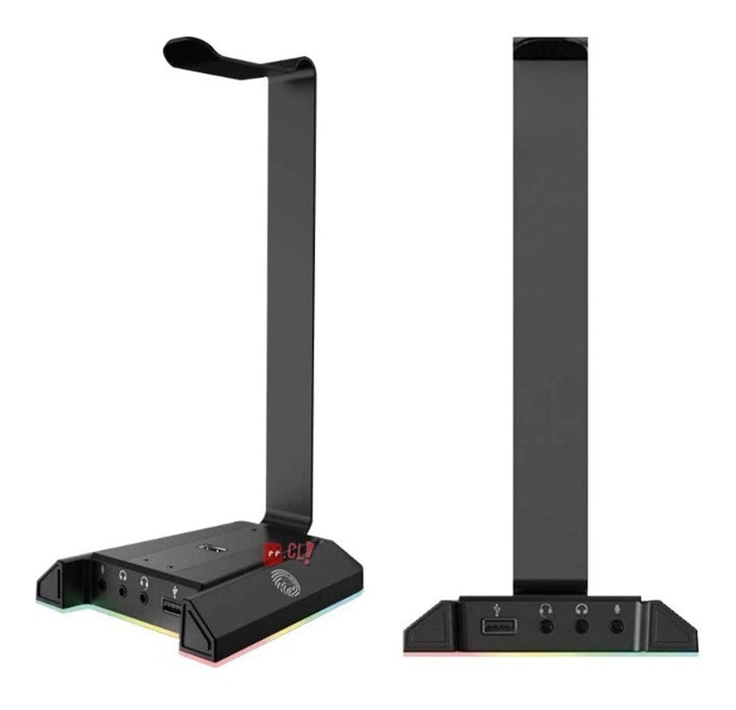 SOPORTE PARA AUDÍFONOS GAMER CON ILUMINACIÓN RGB - PS - 2